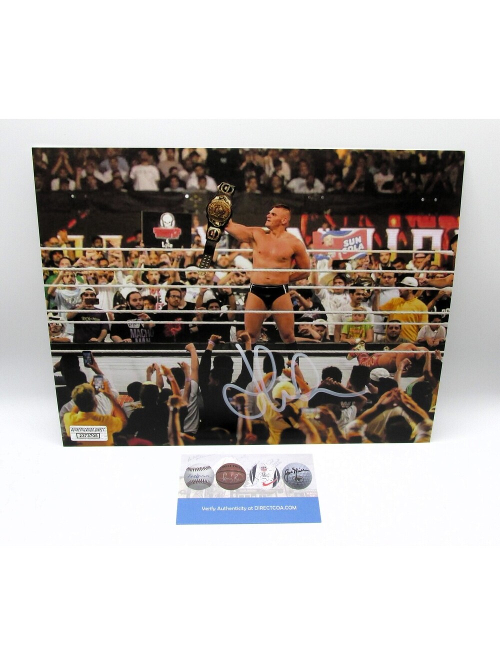 Gunther Signed 8x10 Photo With COA (2373705) (Wrestling)
